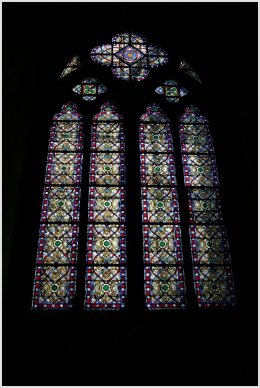 Notre Dame stained glass