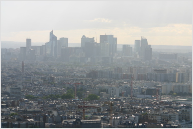 W vers la Défense