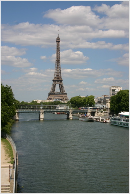 Eiffel Tower from Seine