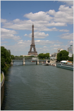 Eiffel Tower from Seine