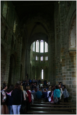 inside the sanctuary