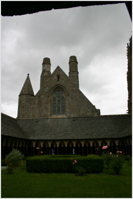 courtyard looking up