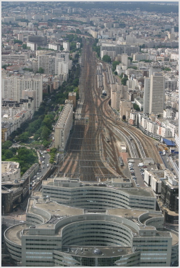 rail lines from Gare Montparnasse