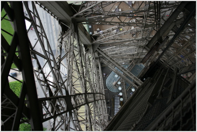 interior view down