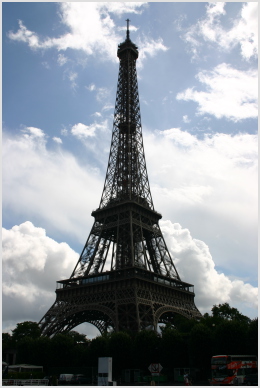 various Eiffel shots