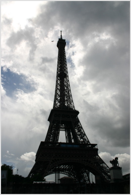 various Eiffel shots
