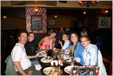 dinner @ pub