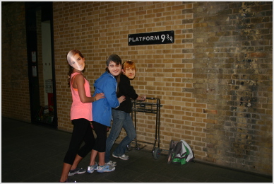 "Hermione", "Harry" & "Ron"