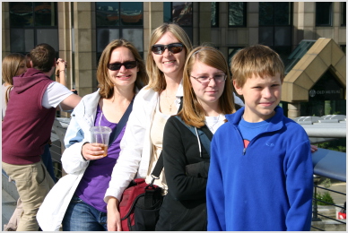 Alison, Peggy, Charis & Luke