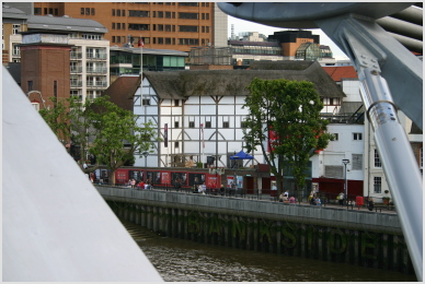 Globe from Millennium Bridge