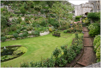 garden below Round Tower