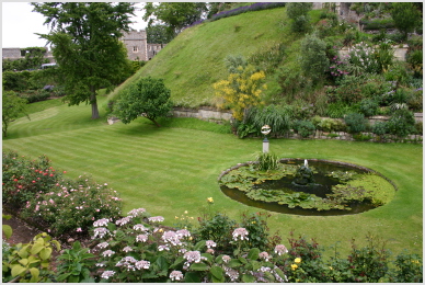 garden below Round Tower