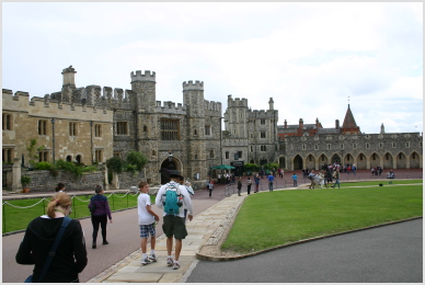 lower courtyard