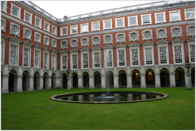courtyard fountain