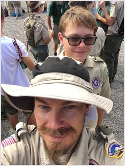 John & Luke selfie
