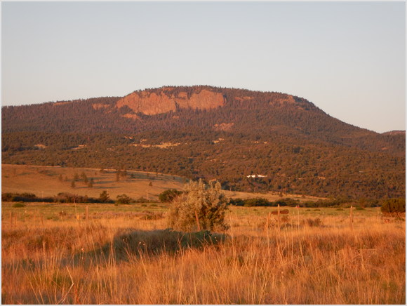 looking south