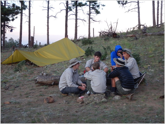 discussing plans