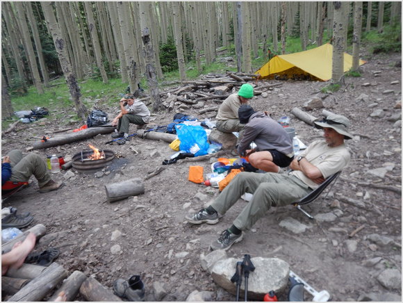 camp at Baldy Town
