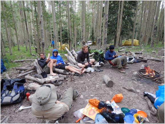 camp at Baldy Town