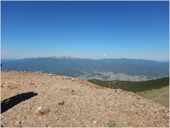 view from atop Mount Baldy