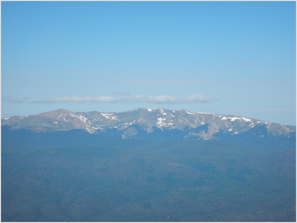 view from atop Mount Baldy