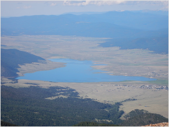 view from atop Mount Baldy
